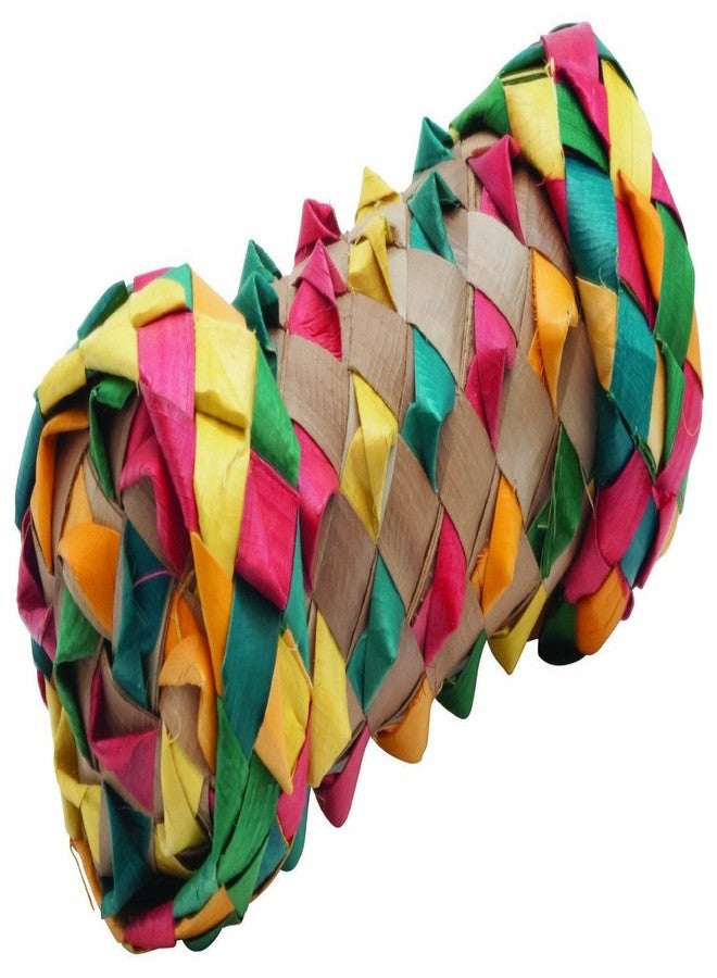 Planet Pleasures Woven Cylinder Foot Bird Toy, Large